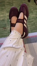 Samba Jane Burgundy sneaker