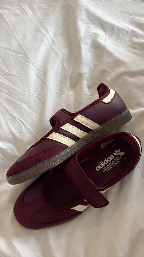 Samba Jane Burgundy sneaker